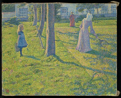 À Thuin ou La Partie de tennis de Théo van Rysselberghe