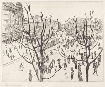 Plaza de la ciudad de Theo von Brockhusen
