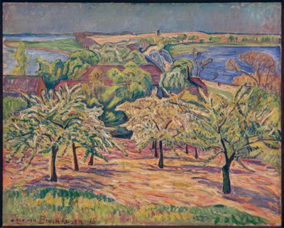 El huerto de manzanas de Herrmann en Baumgartenbrück de Theo von Brockhusen