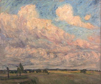 Paisaje de Prusia Oriental de Theo von Brockhusen