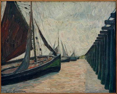 Velero en Nieuport de Theo von Brockhusen