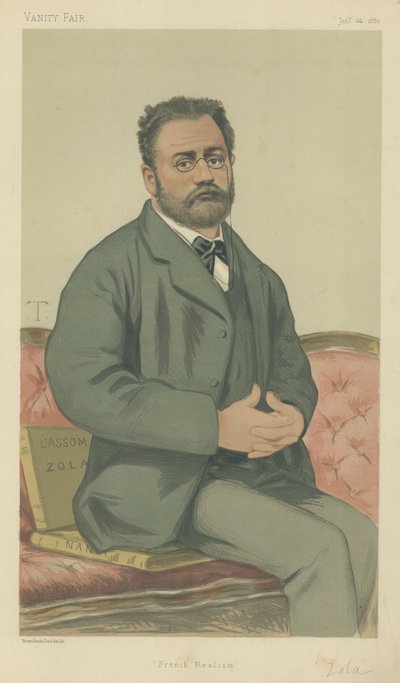 Emile Zola de Theobald Chartran