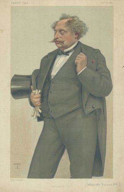 M Alexandre Dumas hijo de Theobald Chartran