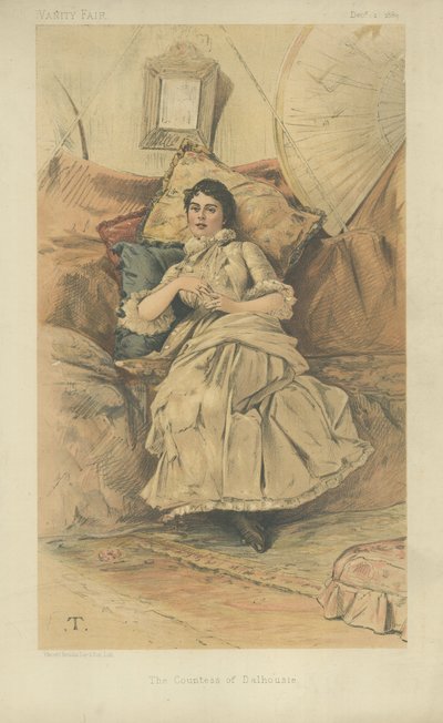 La condesa de Dalhousie de Theobald Chartran