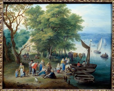 Regreso de la pesca de Theobald Michau