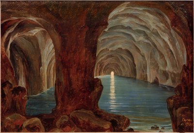 Gruta Azul en Capri de Theobald von Oer