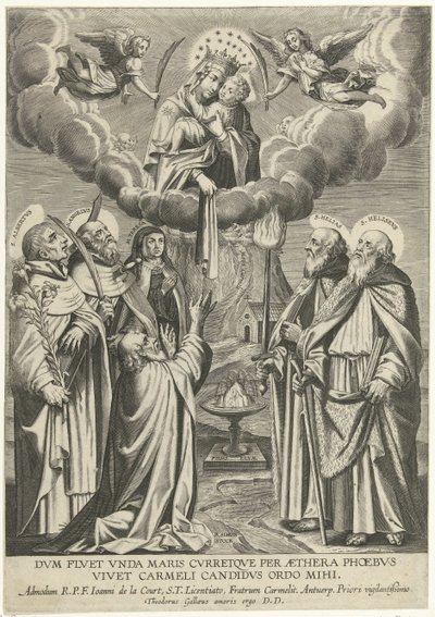 Nuestra Señora del Monte Carmelo de Theodoor Galle