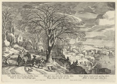 Invierno Las cuatro estaciones (título de la serie) de Theodoor Galle