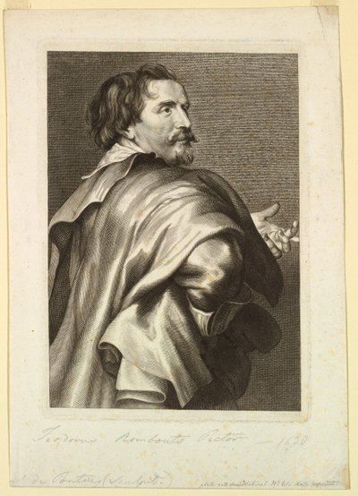Retrato de Theodoor Rombouts de Theodoor Rombouts