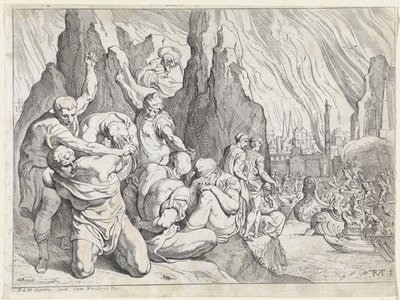 Los griegos se embarcan tras la caída de Troya Los trabajos de Odiseo (título de la serie) de Theodoor van Thulden