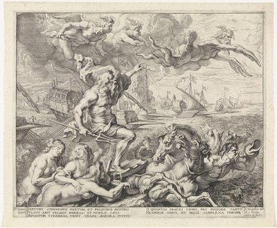 El viaje de Barcelona a Génova; entrada de Fernando en Amberes en 1635 (núm. 7) de Theodoor van Thulden