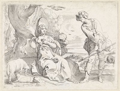 pastor y pastora de Theodoor van Thulden