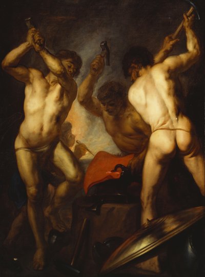 La fragua de Vulcano de Theodoor van Thulden