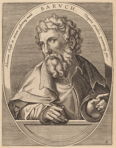 Baruc de Theodor Galle after Jan van der Straet
