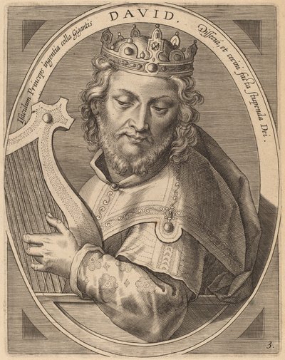 David de Theodor Galle after Jan van der Straet