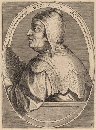 Miqueas de Theodor Galle after Jan van der Straet