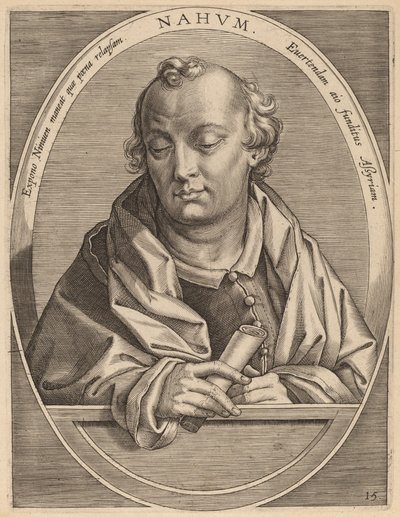 Nahum de Theodor Galle after Jan van der Straet