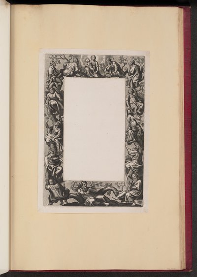 Ilustración de borde para el Missale Romanum: El árbol de Jesé de Theodor Galle after Sir Peter Paul Rubens