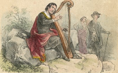 Cantante de baladas de Theodor Hosemann