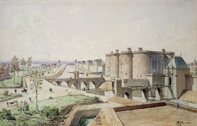 La Bastilla en 1420 de Theodor Josef Hubert Hoffbauer