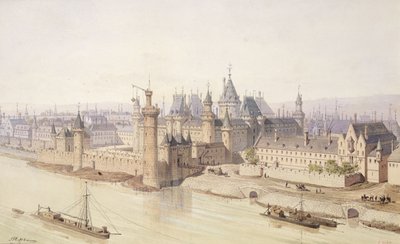 El Louvre durante el Reinado de Carlos V (1337-80) 
