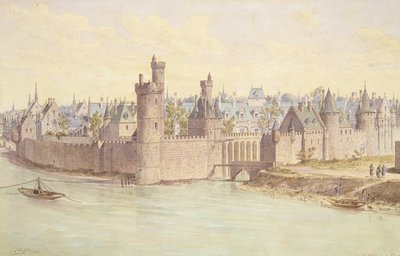 La Torre de Nesles de Theodor Josef Hubert Hoffbauer