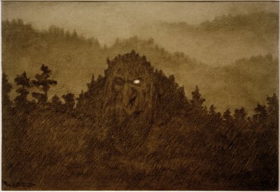 Troll del bosque de Theodor Kittelsen