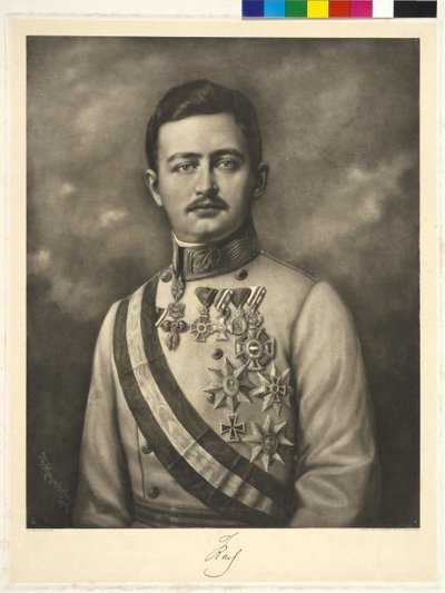 Emperador de Austria Carlos I de Theodor Mayerhofer