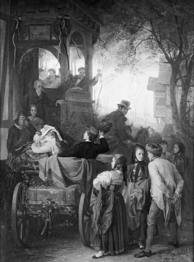 Salida para la luna de miel de Theodor Pixis