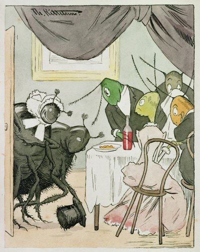 Relaciones familiares vergonzosas de Theodor Kittelsen