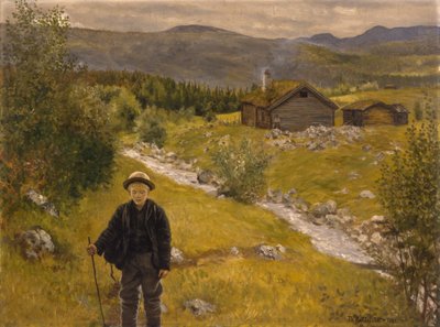 Adiós madre de Theodor Kittelsen
