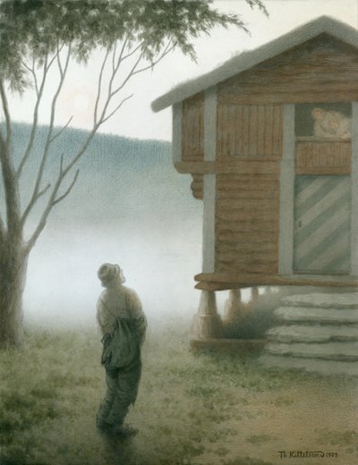 Chicas, abran la puerta de Theodor Kittelsen