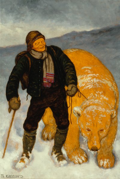 Kjetta en Dovre de Theodor Kittelsen
