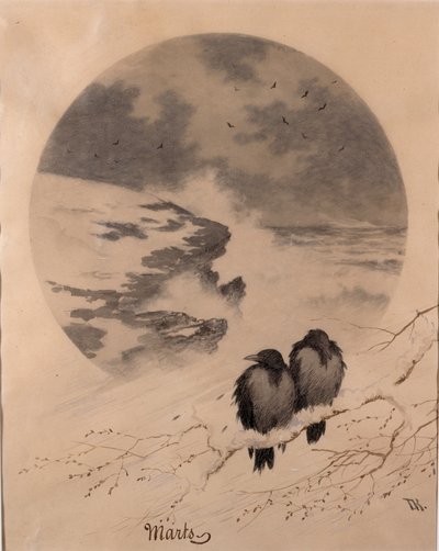 Marzo de Theodor Kittelsen