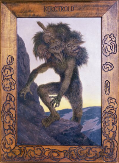 Trol de montaña de Theodor Kittelsen