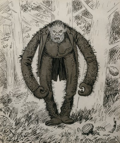 La naturaleza dormía, cuando fue creada de Theodor Kittelsen