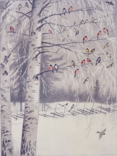 Invitadas de año nuevo de Theodor Kittelsen