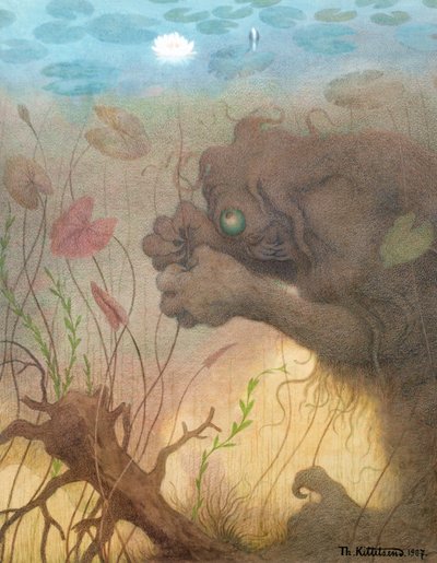Pesca de culatines de Theodor Kittelsen