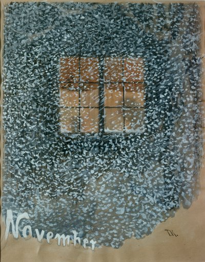 Noviembre de Theodor Kittelsen