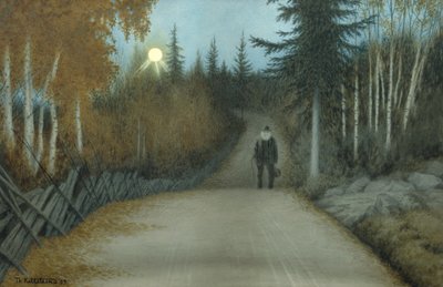 Camino a casa de Theodor Kittelsen