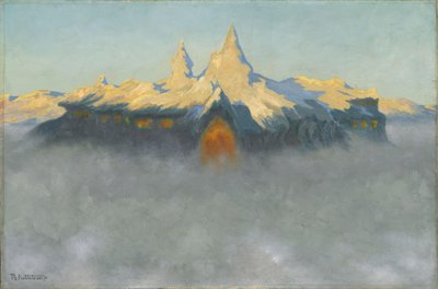 Palacio Soria Moria de Theodor Kittelsen