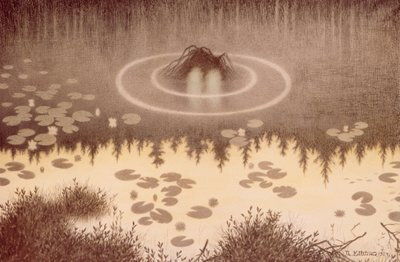 Sprite de agua (Nokken) de Theodor Severin Kittelsen