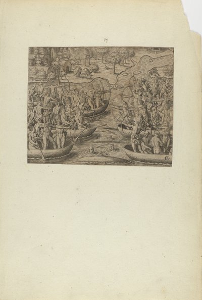 (Sin título) (del libro, Americae, Tercera Parte) de Theodor de Bry