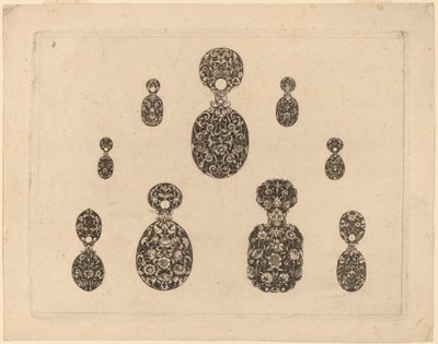 Adorno de Joyería de Theodor de Bry