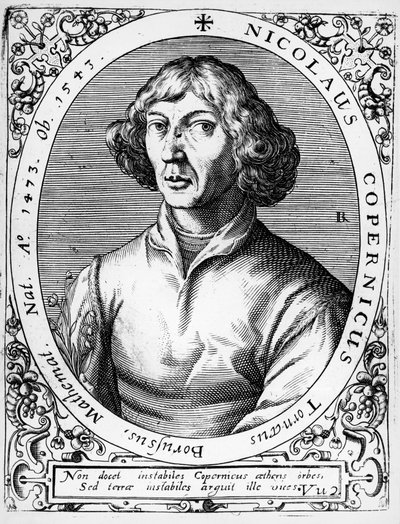 Retrato de Mikolaj Kopernik, conocido como Nicolás Copérnico (Torun de Theodor de Bry