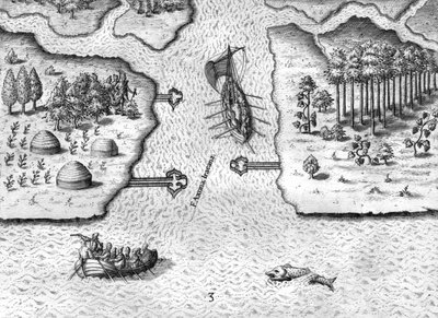 Las hojas francesas River May de Theodor de Bry