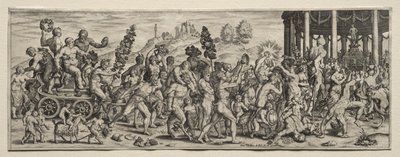 El triunfo de Baco de Theodor de Bry