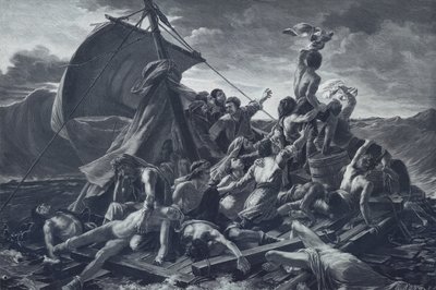 La Balsa de la Medusa de Theodore (after) Gericault