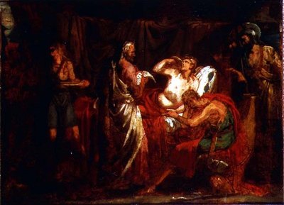 Alejandro y su médico Felipe de Theodore (attr. to) Gericault