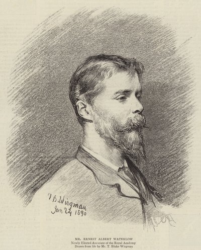 El Sr. Ernest Albert Waterlow de Theodore Blake (after) Wirgman